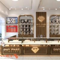 Tinh Tế và Sang Trọng - Thiết Kế Tiệm Vàng Duy Phát Long An